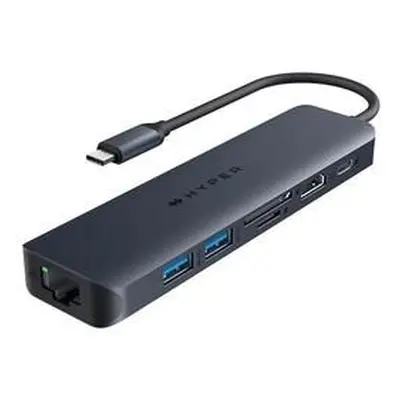 Hyper EcoSmart Gen.2 USB-C 7v1 Hub 100W PD dokovací stanice