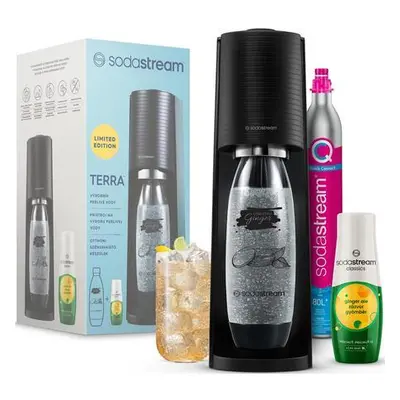 Sodastream Sada výrobníku TERRA Black Ginger Ale Mpack