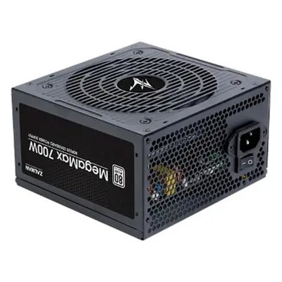 Zalman zdroj MegaMax 700W/ ATX / akt. PFC / 120mm ventilátor / 80PLUS, ZM700-TXII Rev.1