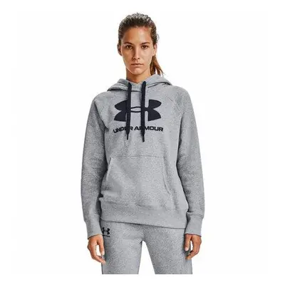 Under Armour Dámská mikina Rival Fleece Logo Hoodie steel medium heather L