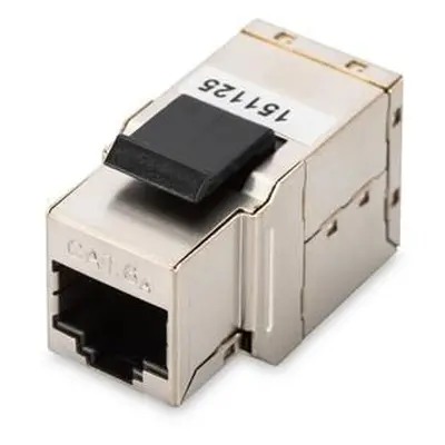 Digitus Modulární spojka CAT 6A, stíněná RJ45 až RJ45, připevnění na panel DN-93906