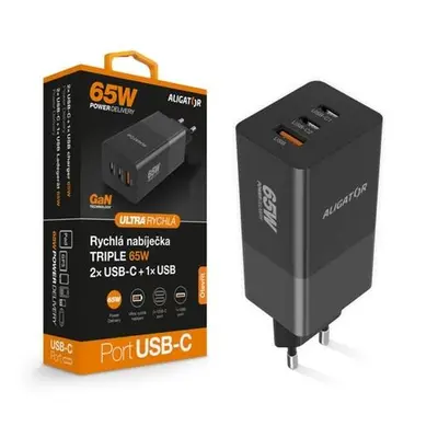 ALI Síť Nab.65W, 2xUSB-C + USB CHPD0027