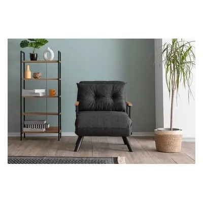 Atelier del Sofa 1-Seat Sofa-Bed Sando Single - Dark Grey