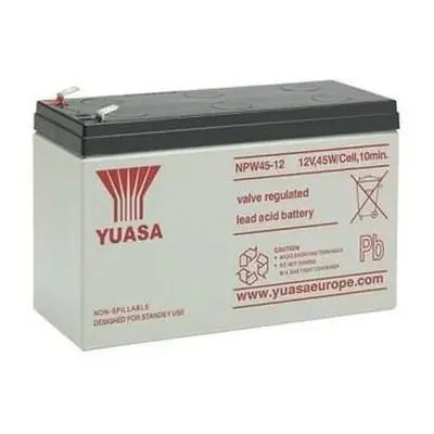 Baterie - YUASA NPW45-12 (12V/9Ah - Faston f2 250), životnost 5let, 13620