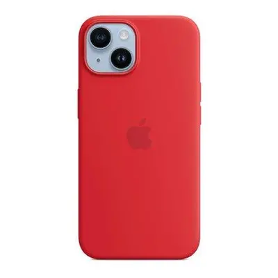 Apple iPhone 14 Silicone Case with MagSafe - (PRODUCT)RED