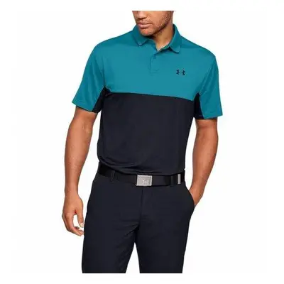 Under Armour Pánské triko s límečkem Performance Polo 2.0 Colorblock escape XS