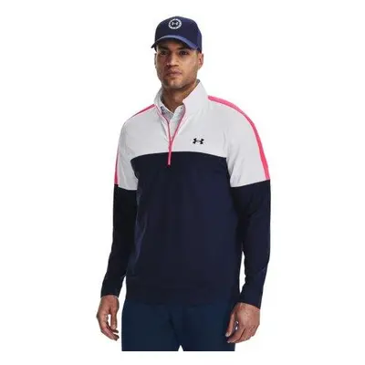 Under Armour Pánská mikina Storm Midlayer HZ midnight navy M, Tmavě, modrá