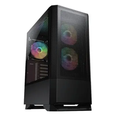 COUGAR MX430 Mesh RGB Black | PC Case | Mid Tower / Mesh Front Panel / 3 x ARGB Fans / 4mm TG Le