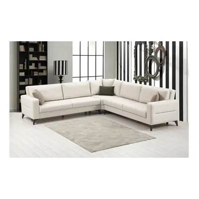 Atelier del Sofa Corner Sofa-Bed Kristal 3+Corner+3 - Beige