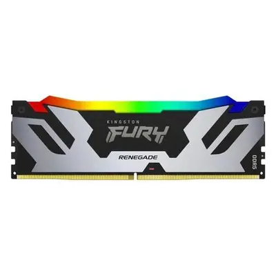 Kingston FURY Renegade/DDR5/16GB/6400MHz/CL32/1x16GB/RGB/Black/Silv, KF564C32RSA-16