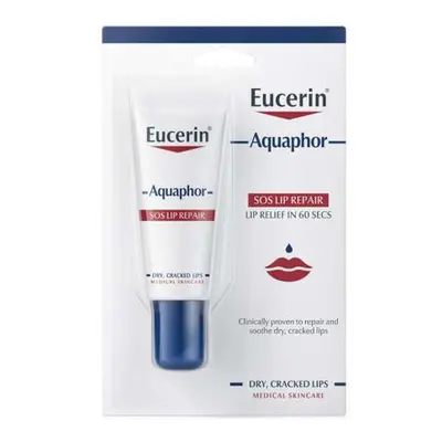 Eucerin Aquaphor Lip Repair balzám na suché a popraskané rty 10 ml