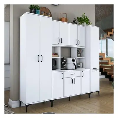 Hanah Home Multi Purpose Cabinet JE147 - 3079 White