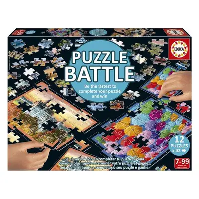 EDUCA Puzzle bitva Cestování 12x42 dílků