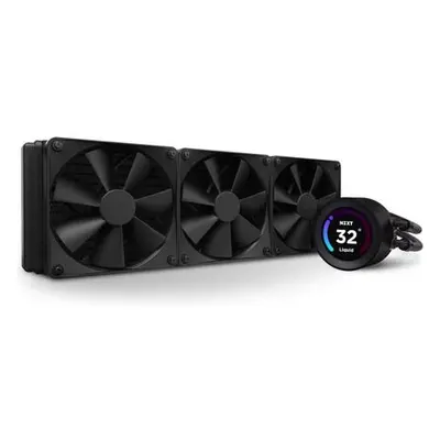 NZXT vodní chladič Kraken 360 ELITE / 3x120mm fan / 4-pin PWM / LCD disp. / 6 let, RL-KN36E-B1