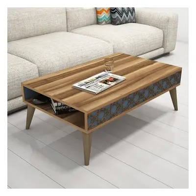 Hanah Home Coffee Table City - Walnut, Chalcedony WalnutChalcedony