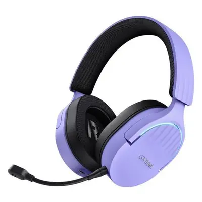 Trust Gaming GXT 491P Fayzo Wireless, 7.1, fialová