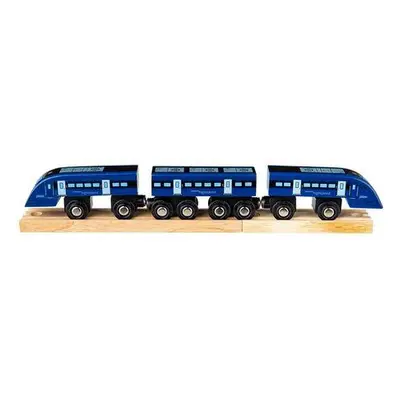 Bigjigs Rail Rychlík High Speed 1 modrý