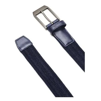 Under Armour Pánský opasek Braided Golf Belt midnight navy 38, Tmavě, modrá