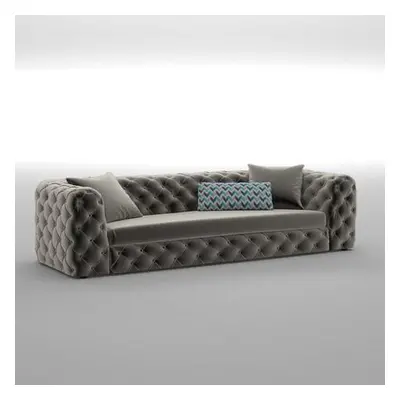 Atelier del Sofa 3-Seat Sofa Zeus Grey