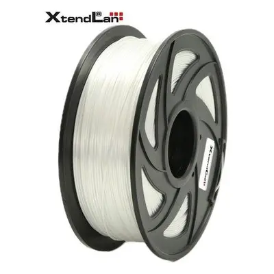 XtendLAN PLA filament 1,75mm lesklý bílý 1kg, 3DF-PLA1.75-SWT 1kg