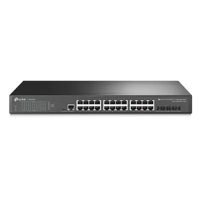 TP-Link TL-SG3428XF JetStream 24-Port SFP L2+ Managed Switch, 20x SFP + 4x SFP/GLAN Combo, 4x 10