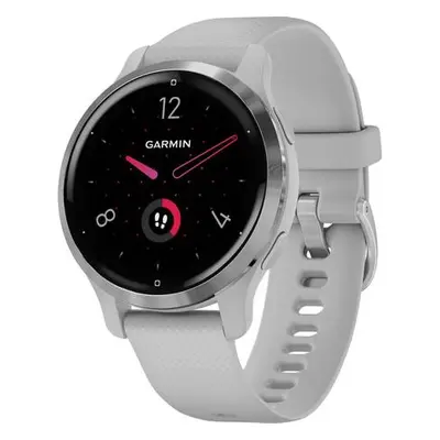 Garmin Venu 2S stříbrné/šedý řemínek