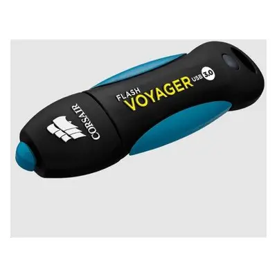 Corsair flash disk 128GB Voyager USB 3.0 (čtení/zápis: 190/60MB/s) modro-černý, CMFVY3A-128GB