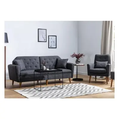 Atelier del Sofa Sofa-Bed Set Terra-TKM01-1053 Anthracite