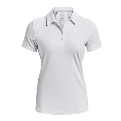 Under Armour Dámské polo tričko Zinger Polo SS white M, Bílá