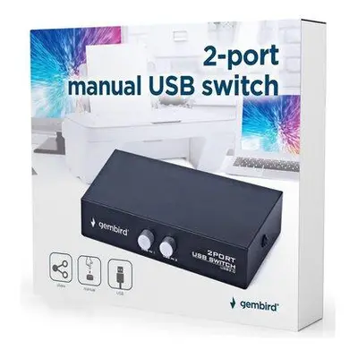 Gembird DSU-21 Data switch manuální 2:1 USB