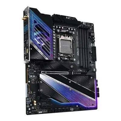 ASRock MB Sc AM5 X870E NOVA WIFI, AMD X870, 4xDDR5, 1xHDMI, 2xThunderbolt, WI-FI, X870E NOVA WIF