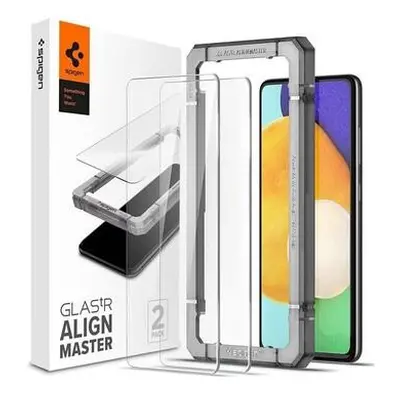 Spigen Glass AlignMaster 2 Pack tvrzené sklo pro Galaxy A52s/A52 (LTE/5G)