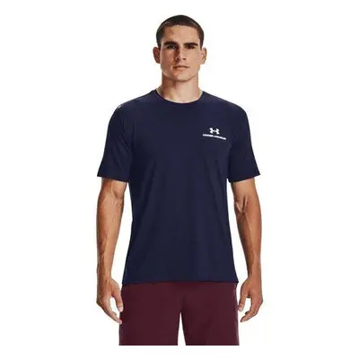 Under Armour Pánské triko Rush Energy SS midnight navy L, Tmavě, modrá