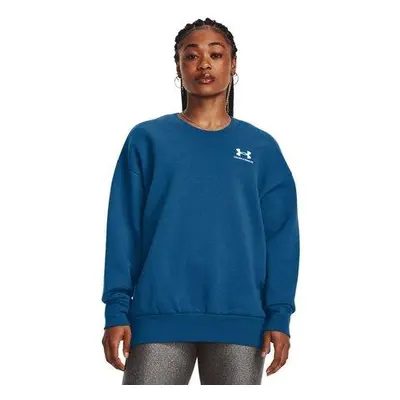 Under Armour Dámská oversize mikina Essential Flc OS Crew varsity blue M