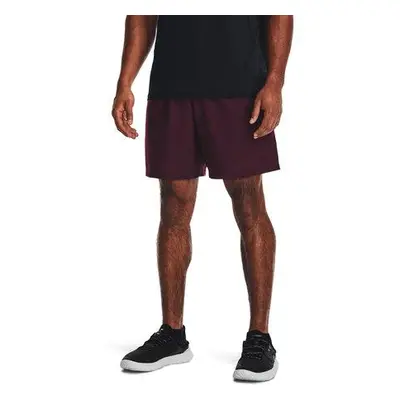 Under Armour Pánské kraťasy Woven Graphic Shorts dark maroon XL