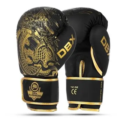 BUSHIDO Boxerské rukavice DBX Gold Dragon 8oz.