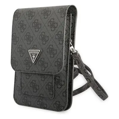 GUWBP4TMGR Guess PU 4G Triangle Logo Phone Bag Black