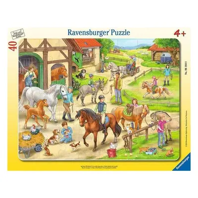 Ravensburger Na koňské farmě 40 dílků