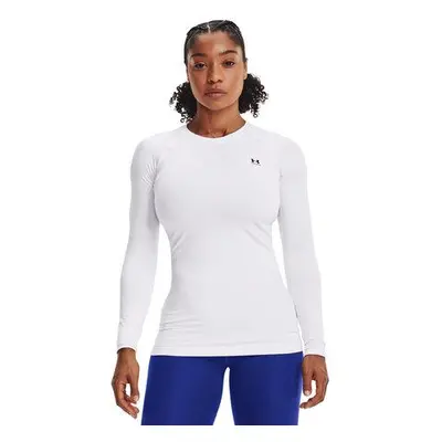 Under Armour Dámské zimní tričko CG Authentics Crew white XXL, Bílá