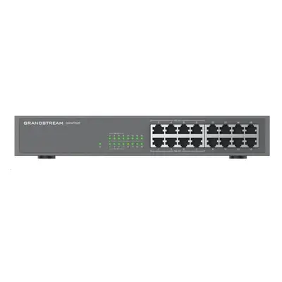 Grandstream GWN7702P Unmanaged Network Switch 16 portů / 8 PoE out, GWN7702P