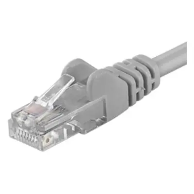 Premiumcord Patch kabel Cat6a S-FTP, AWG 26/7, délka 30m šedá