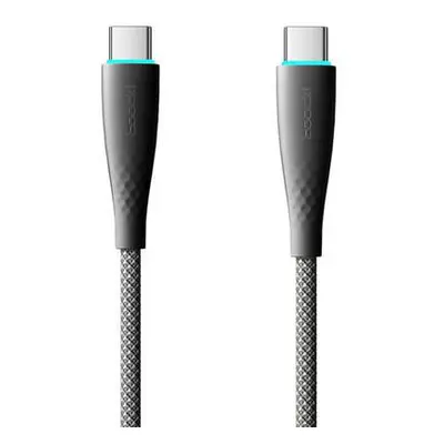 Kabel USB-C na USB-C Toocki TXCTT1- BMH01-B, 1m, PD FC 100W (černý)