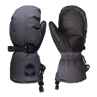 Eska Lyžařské rukavice Prowdown Mitt GTX black|grey 7, Černá / šedá