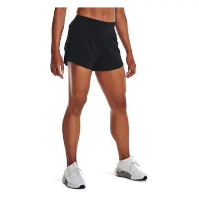 Under Armour Dámské kraťasy Flex Woven 2-in-1 Short black L, Černá