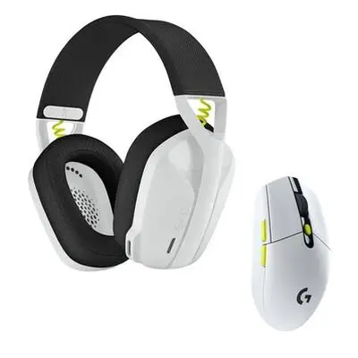 LOGITECH, Wireless Gaming Combo Black+White+Lime, 981-001162