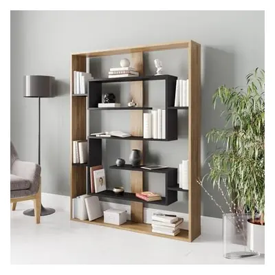 Hanah Home Bookshelf Esteban - Black, Ud