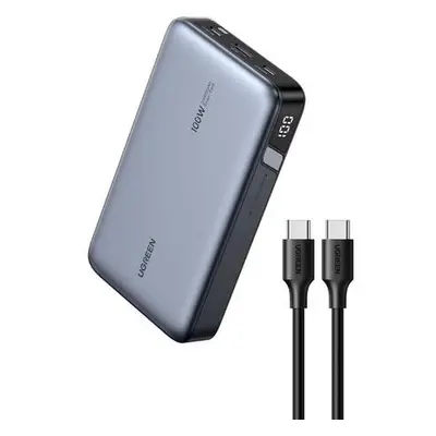 UGREEN Nexode Powerbanka 20000 mAh (PD) 100W šedá