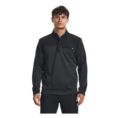 Under Armour Pánská hybridní mikina Storm SweaterFleece HZ black M, Černá