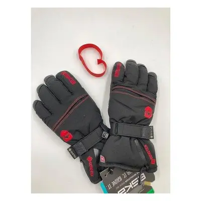 Eska Lyžařské rukavice Club Pro GTX black/red 8, Černá / červená