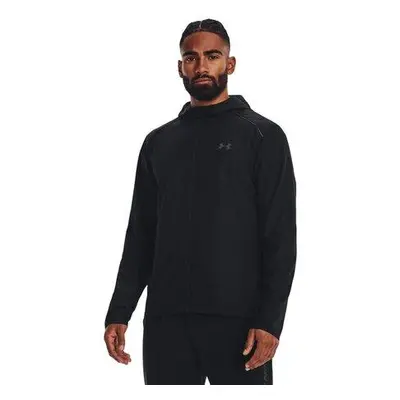 Under Armour Pánská běžecká bunda Storm Run Hooded Jacket black XXL, Černá